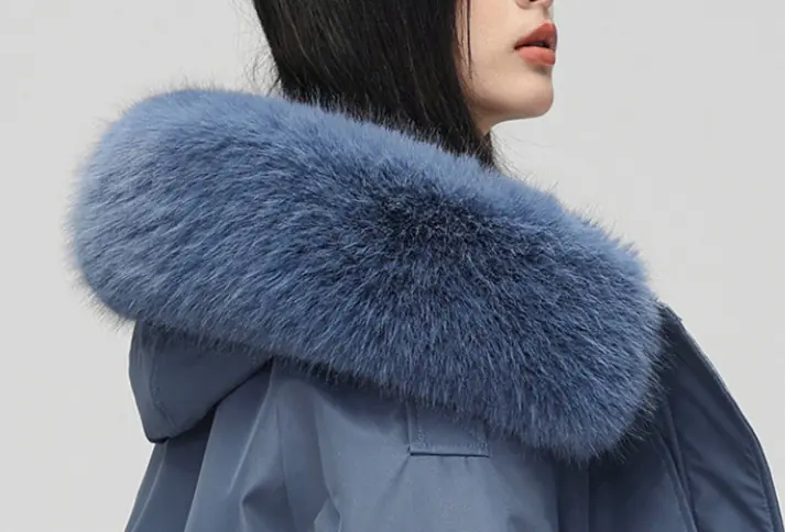 Vastag szőrmés kabát nőknek