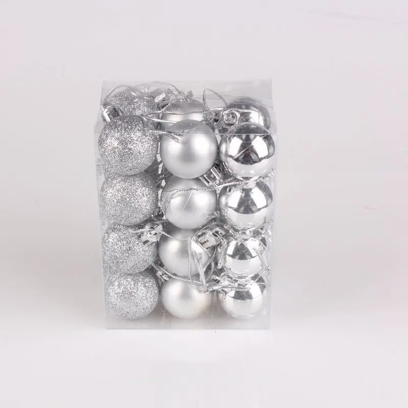 24 db-os Karácsonyfa díszgömb szett